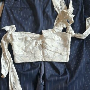 Milly One Shoulder Crop Top